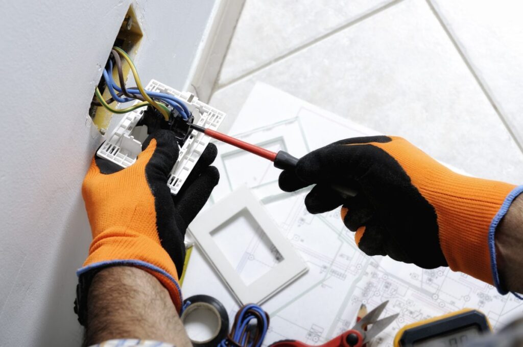 rénovation électrique prise